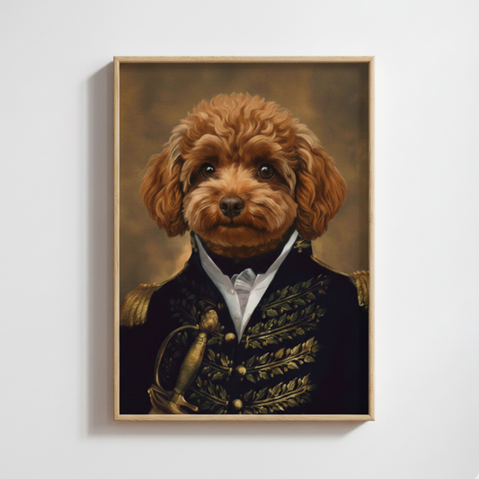 The Prince Custom Pet Portrait