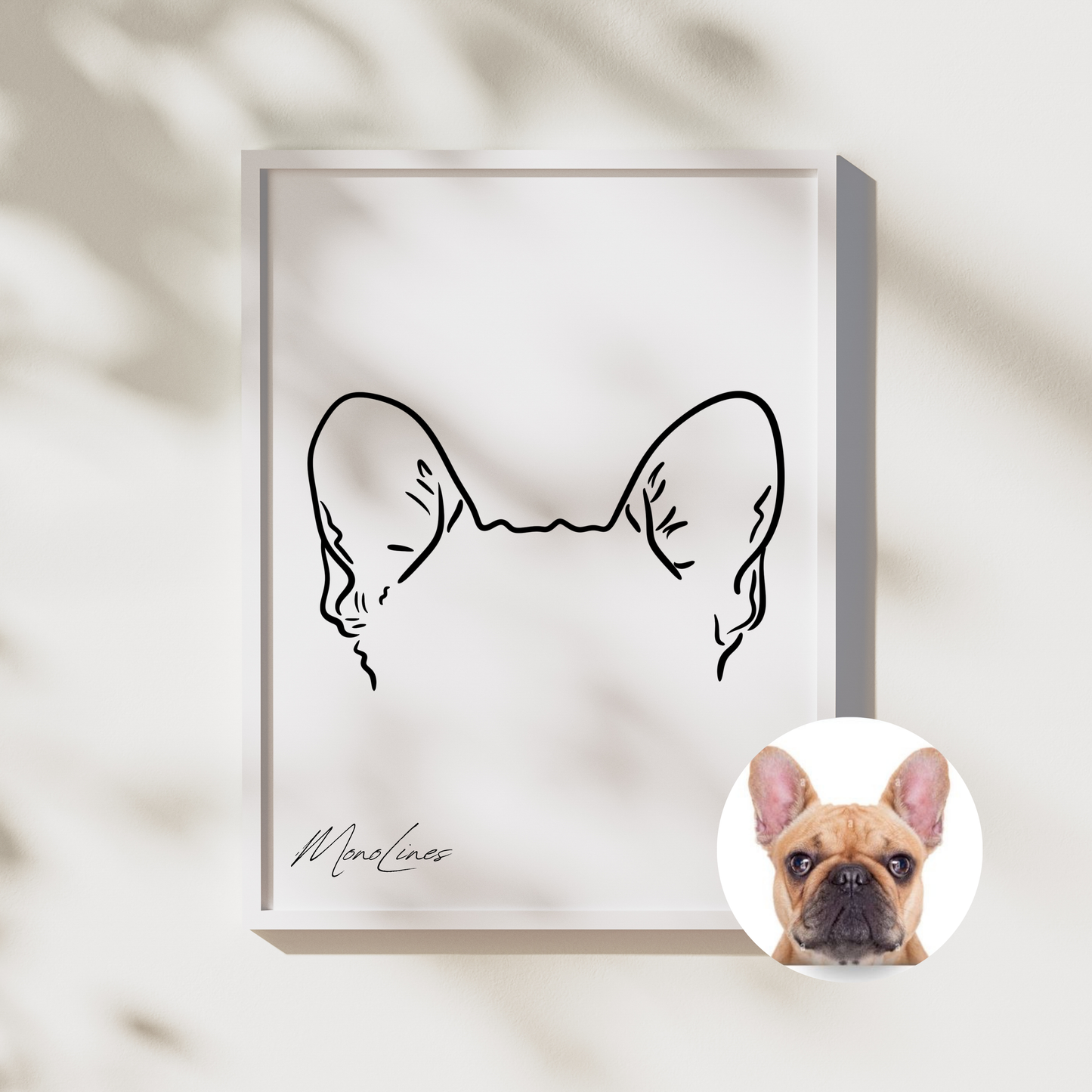 Custom Pet Ear Outline