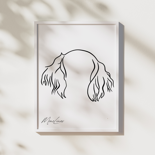 Custom Pet Ear Outline